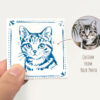 Custom Pet Portrait Ceramic Magnet