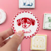 Custom Pet Portrait Ceramic Magnet