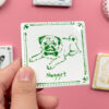 Custom Pet Portrait Ceramic Magnet