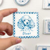 Custom Pet Portrait Ceramic Magnet