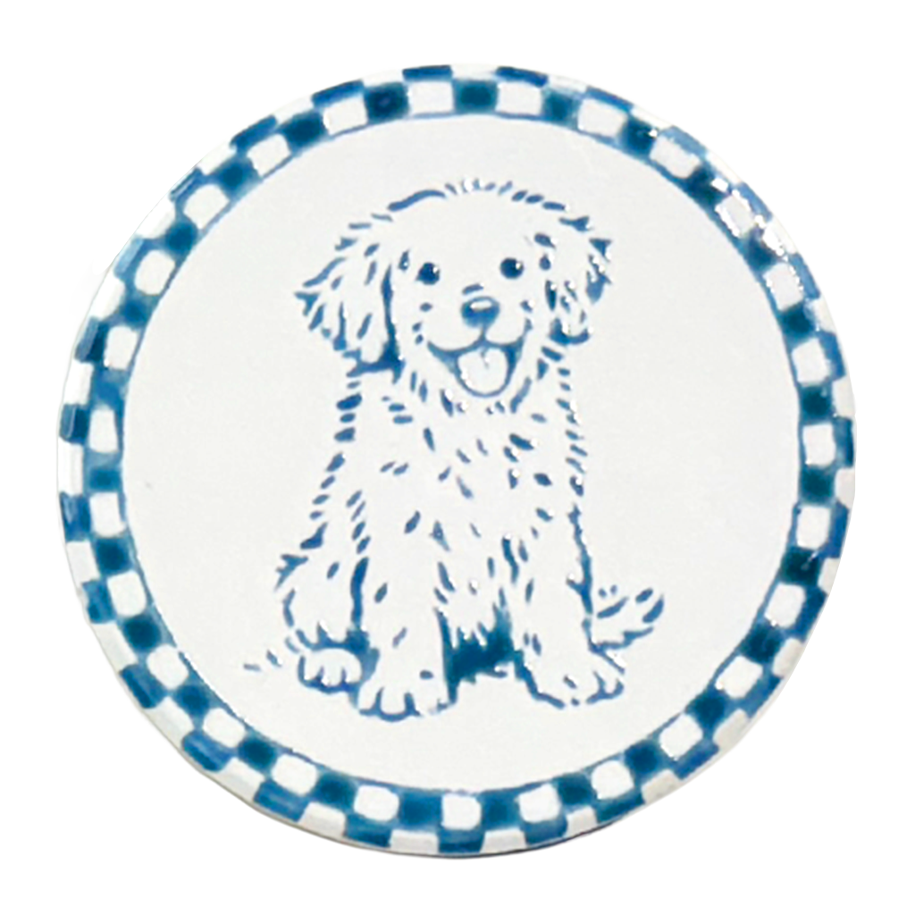 Custom Pet Portrait Ceramic Magnet