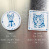 Custom Pet Portrait Ceramic Magnet